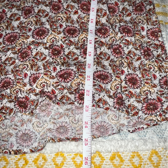 Cynthia Rowley Floral Smocked Boho Peasant Top Blouse Size Small New Never Worn - Picture 8 of 8